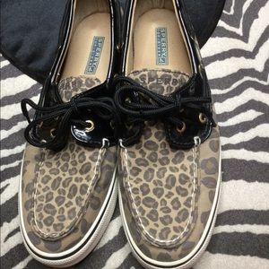 SPERRY Top-Slider Cheetah Print Size Women’s 10 M